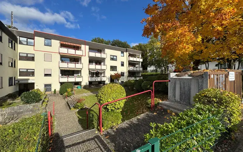 Erfolgreich vermittelte Immobilie: Gepflegte 3-Zimmer-Wohnung mit Garage und 2 Balkonen - Am Homburg